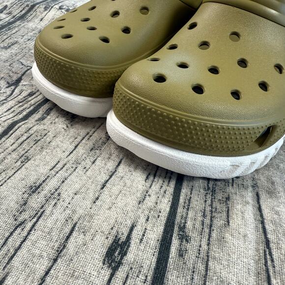 Crocs Duet Max ll Clogs Duet Max II Clog, Color: Aloe, Men’s 5 /Women’s 7 - Picture 6 of 8